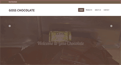 Desktop Screenshot of goss-chocolate.com